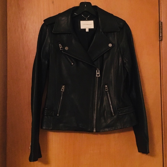Lucky Brand Jackets & Blazers - Lucky Brand 100% Genuine Leather Moto Jacket NWOT